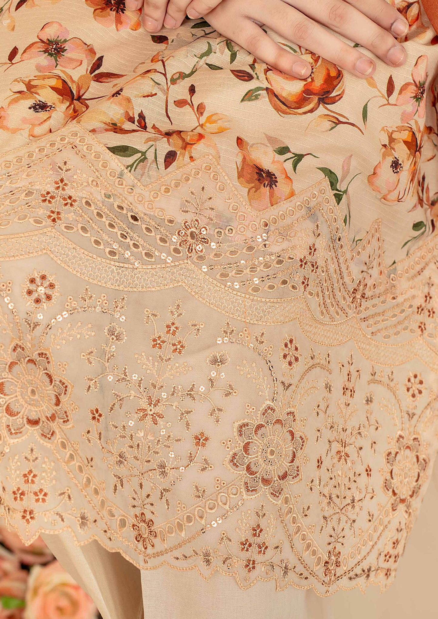 AQAS - Unstitched 3-Piece Digital Printed