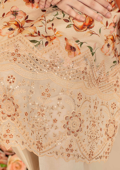 AQAS - Unstitched 3-Piece Digital Printed