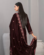 NAFISA - Unstitched Luxury Velvet