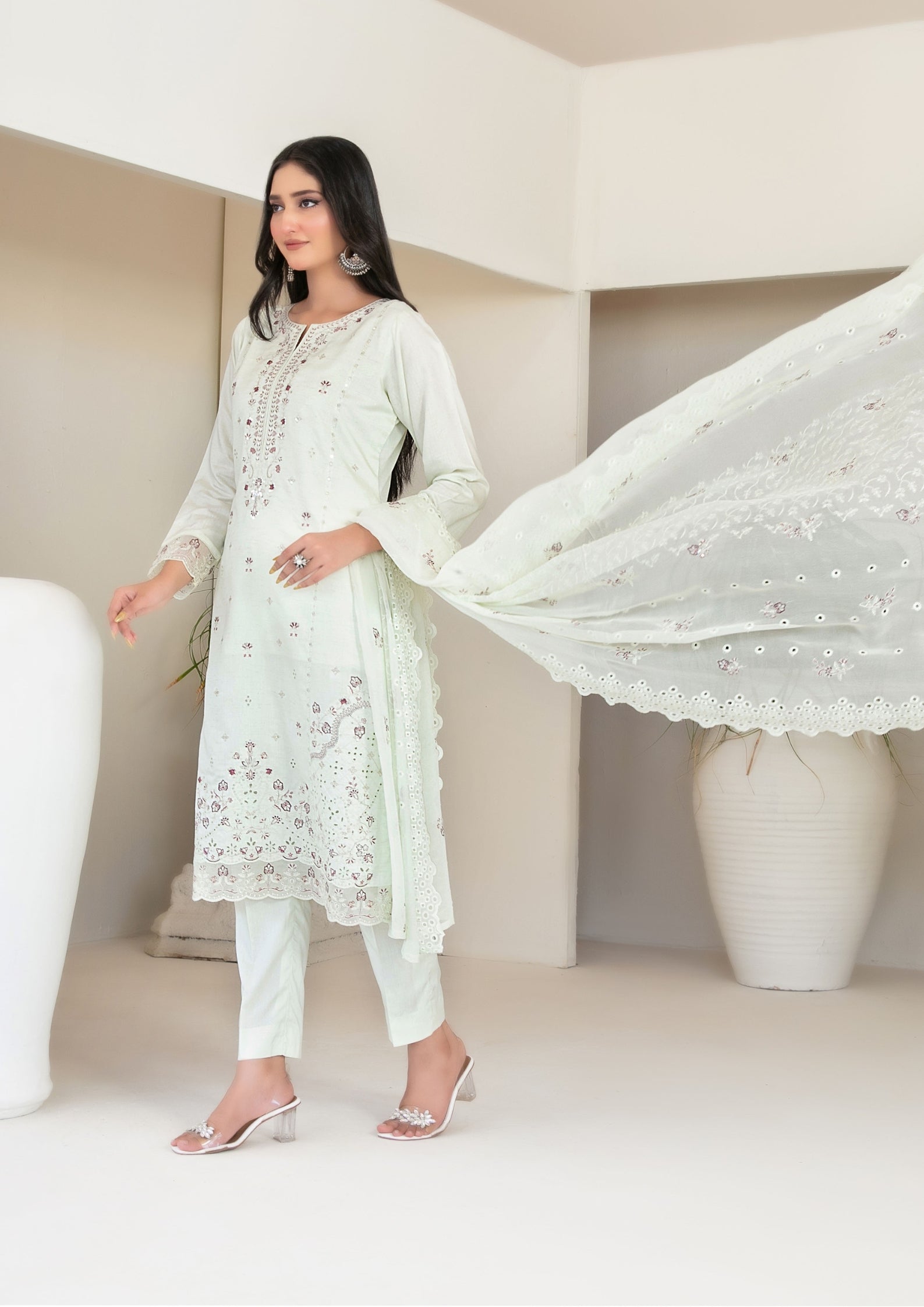 RAQS - Unstitched Embroidered Viscose