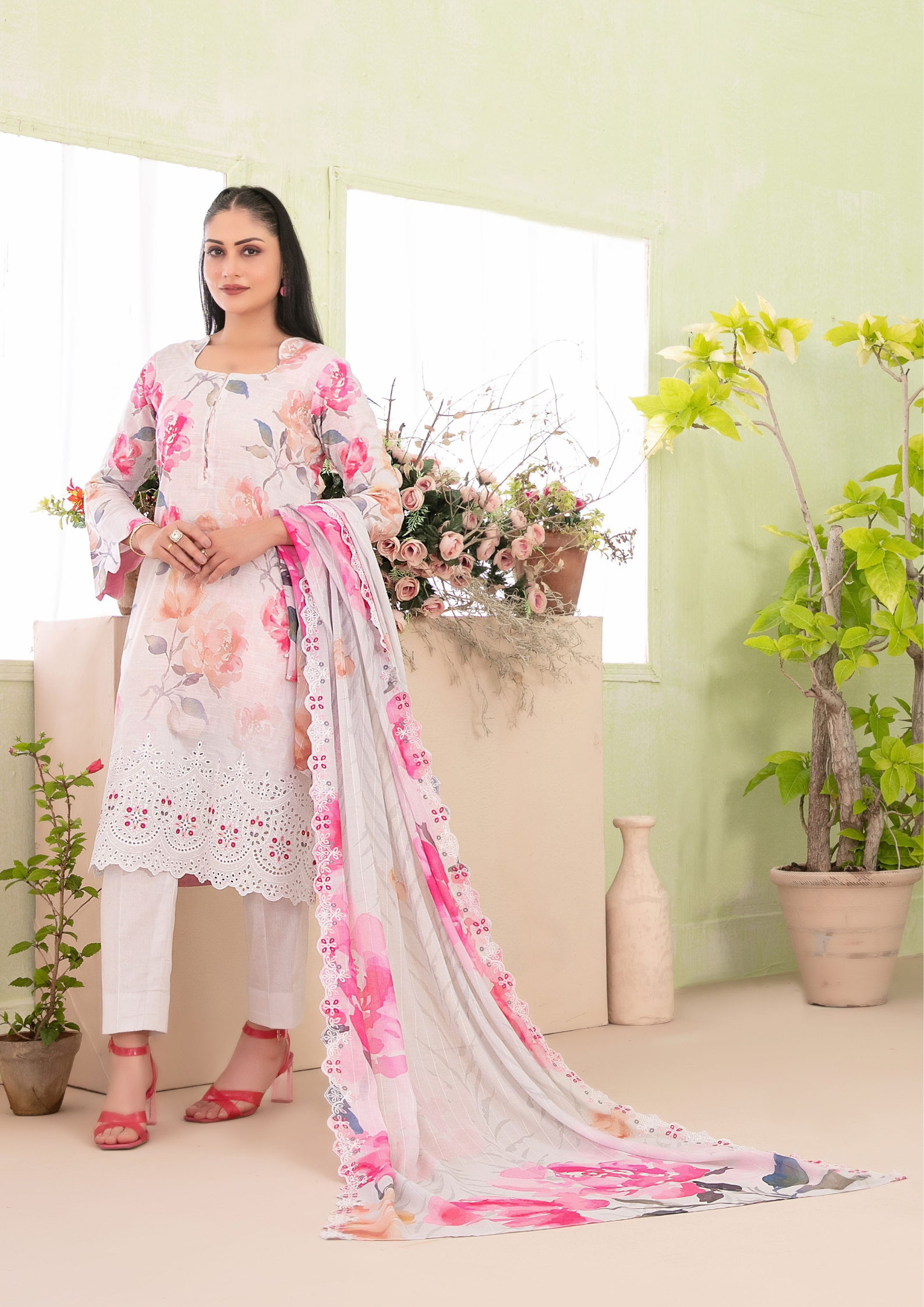 COCO - Unstitched 3-Piece Luxury Embroidered