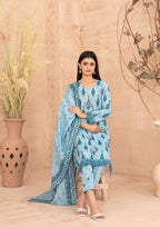 ZIMAL - Unstitched Embroidered Khaddar
