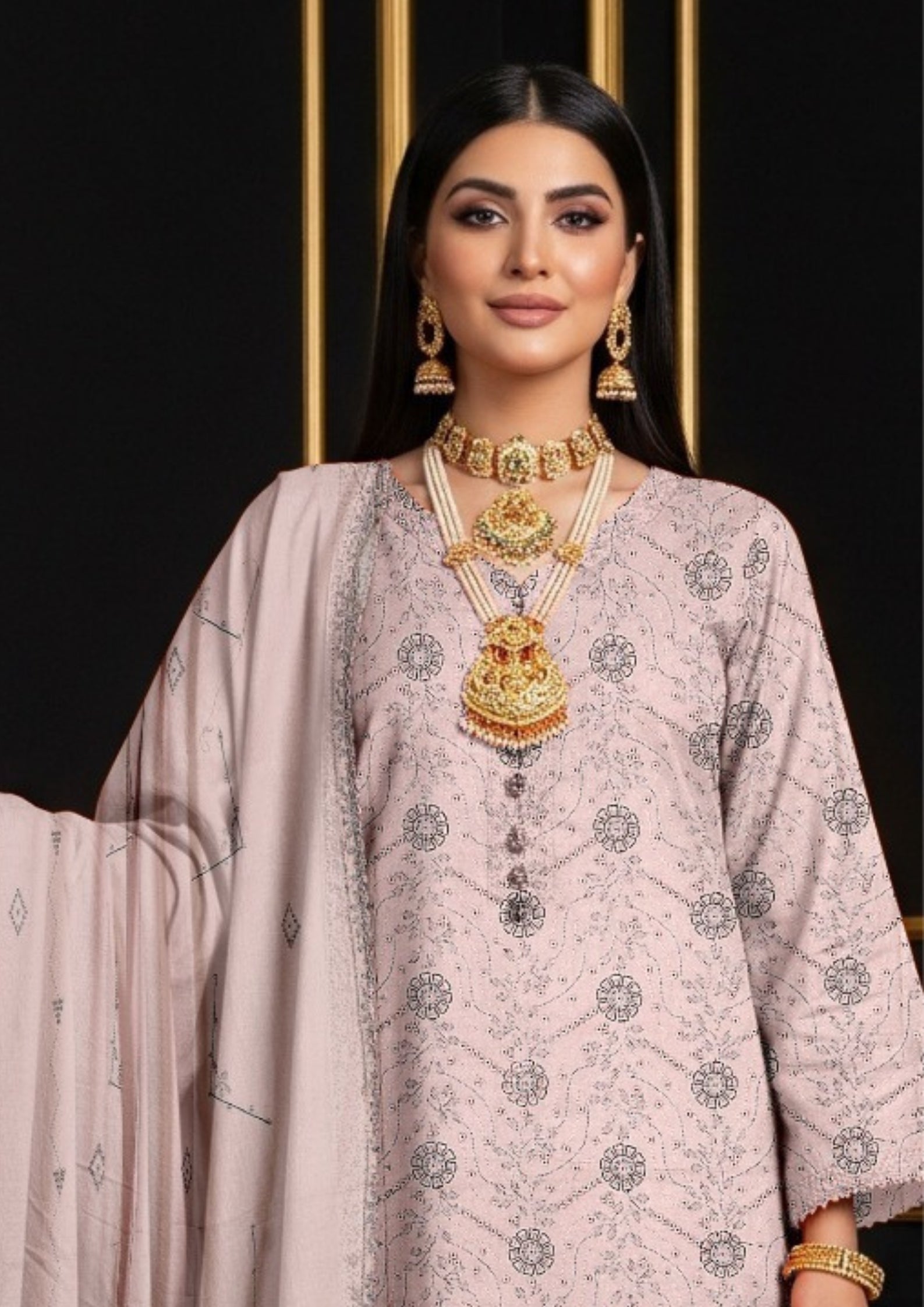 BULBUL - Unstitched Pashmina Dhanak