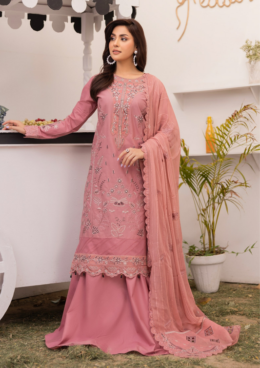 RIM JHIM - Luxury Embroidered Lawn