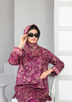 AFSANA - Unstitched Digital Printed Twill
