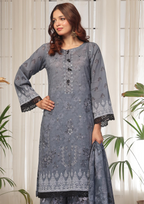 CHANDNI RAAT - Unstitched 3-Piece Bana Dora Digital Lawn