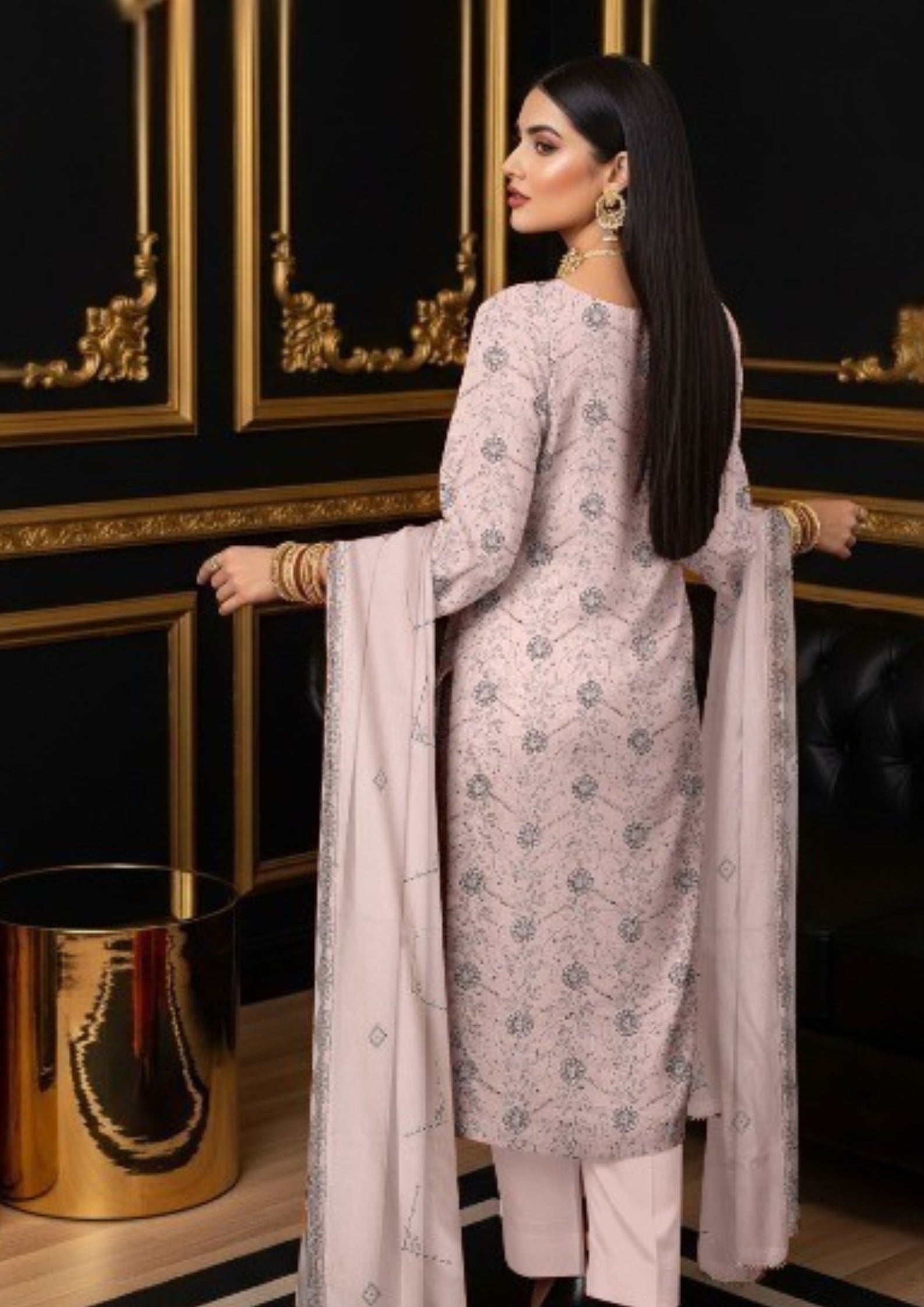 BULBUL - Unstitched Pashmina Dhanak