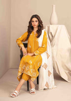 INAYA - Semi Stitched Embroidered