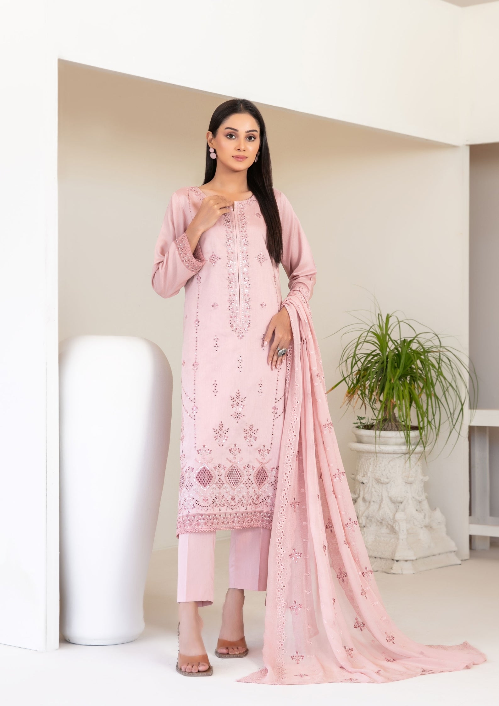 RAQS - Unstitched Embroidered Viscose