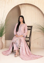 AYZEL - Unstitched Embroidered Karrandi