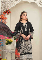 ZAFRAH - Semi Stitched Embroidered Viscose