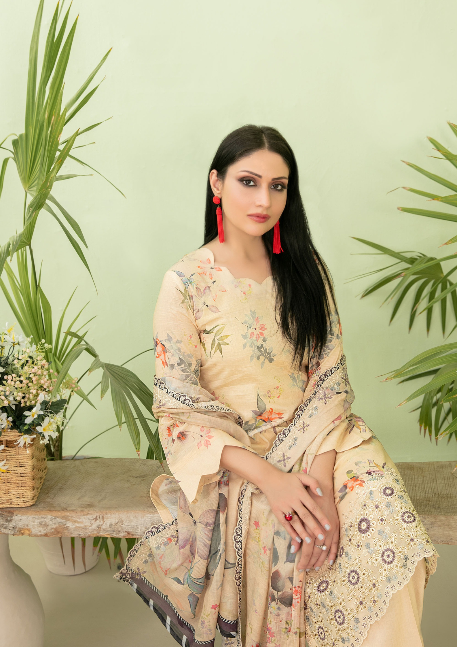 COCO - Unstitched 3-Piece Luxury Embroidered