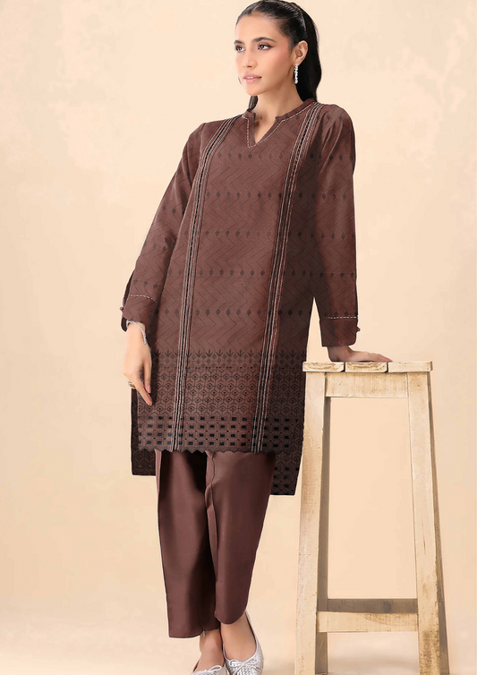 ARZOO - Unstitched 2-Piece Embroidered Lawn