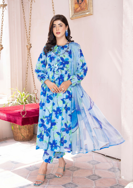 CARNIVAL - Unstitched 3-Piece Digital Lawn