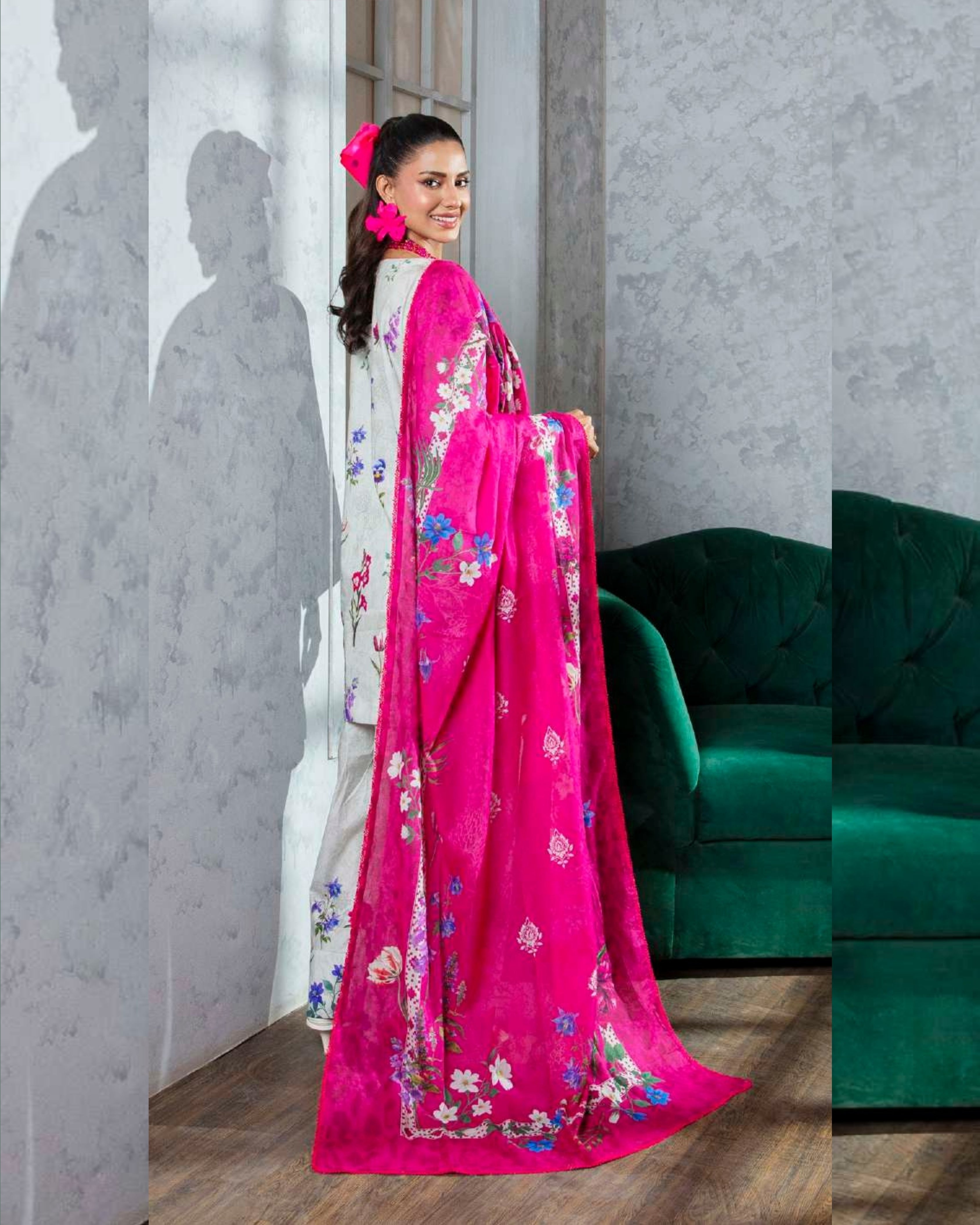 MOOMAL - Unstitched 3PCS Lawn