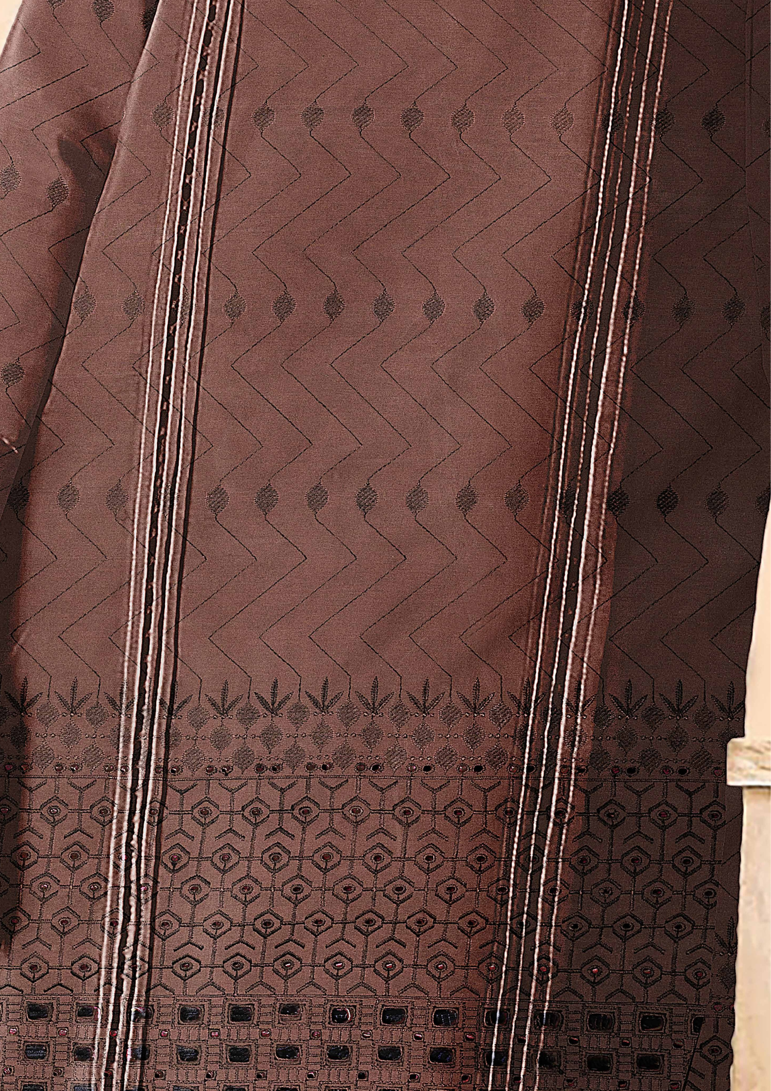 ARZOO - Unstitched 2-Piece Embroidered Lawn