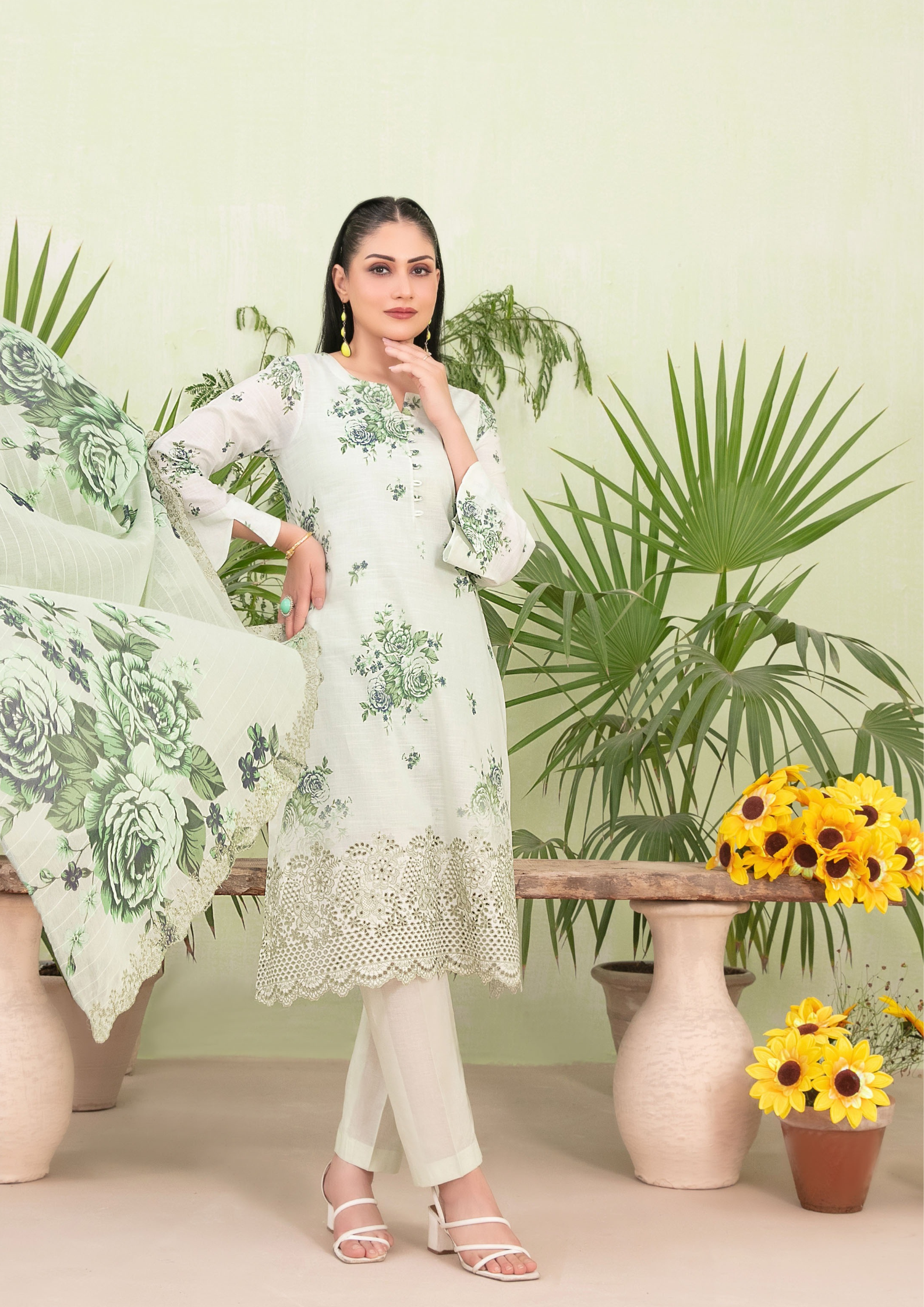 COCO - Unstitched 3-Piece Luxury Embroidered