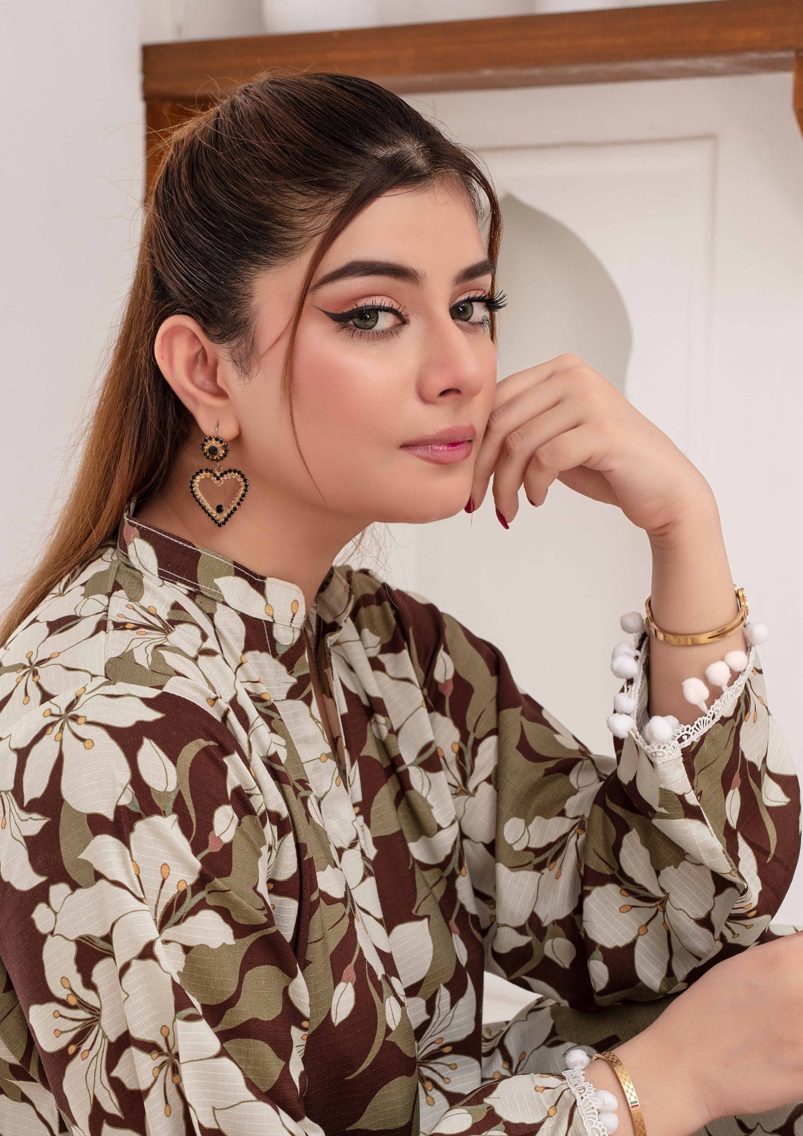SHAFAQ - Unstitched 3-PCS Bana Dora Linen