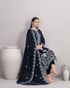 NAFISA - Unstitched Luxury Velvet