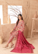 ZIMAL - Unstitched Embroidered Khaddar