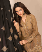 INAYA - Semi Stitched Embroidered