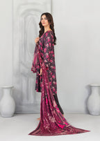 AFSANA - Unstitched Digital Printed Twill