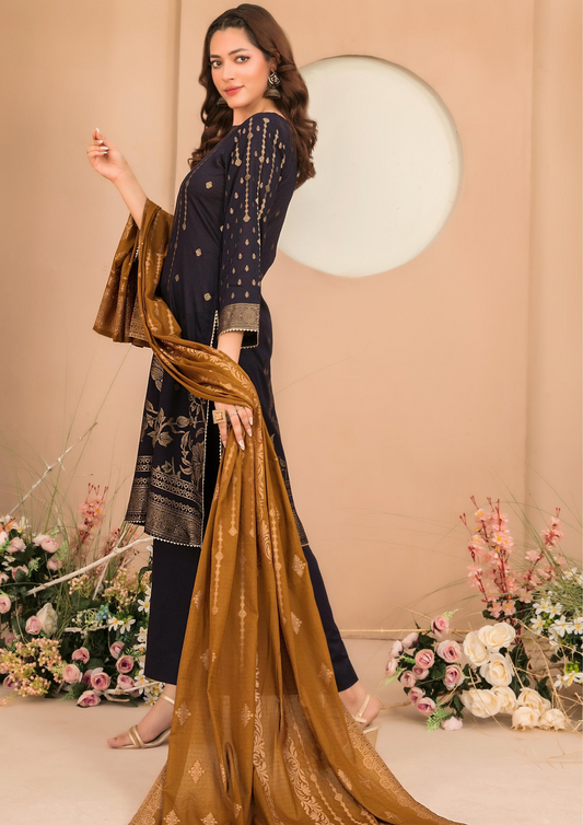 LAWN TALE - Unstitched 3-Piece Broshia Banarsi Lawn
