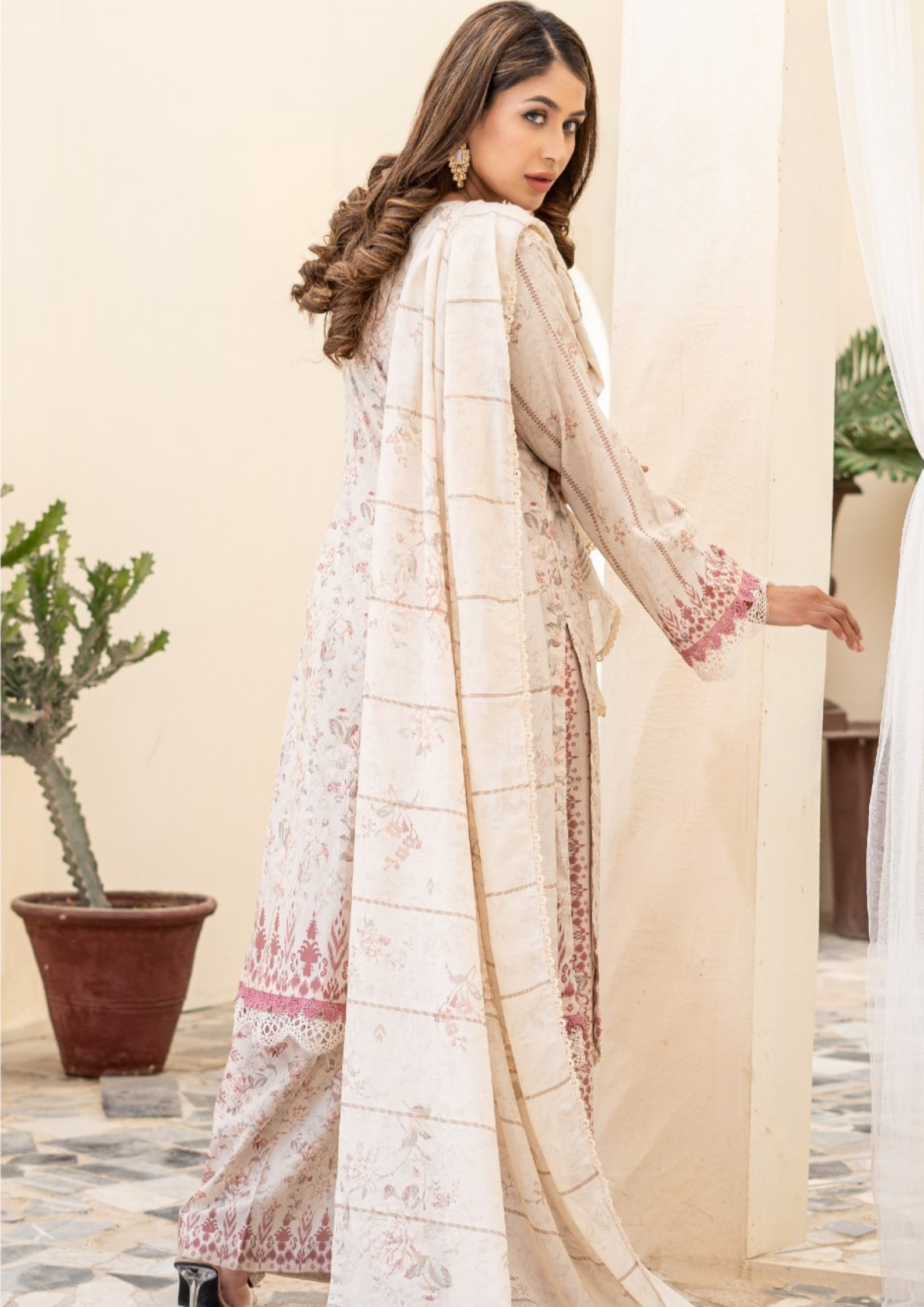 SAJAL - Unstitched 3-Piece Digital Lawn