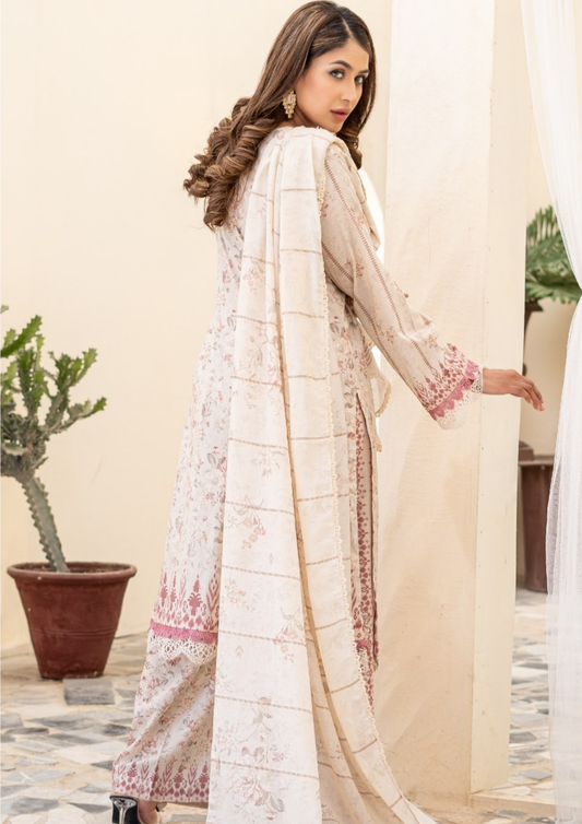 SAJAL - Unstitched 3-Piece Digital Lawn