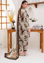 SHAFAQ - Unstitched 3-PCS Bana Dora Linen