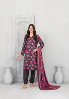 AFSANA - Unstitched Digital Printed Twill