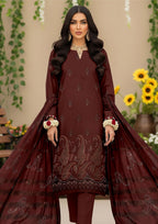 AINA - Unstitched Embroidered Dhanak