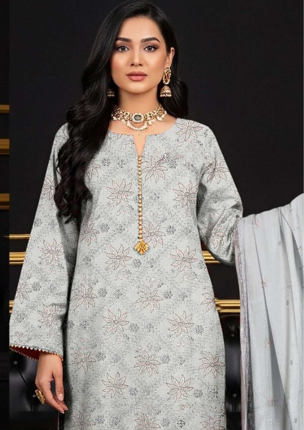 BULBUL - Unstitched Pashmina Dhanak