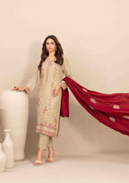 INAYA - Semi Stitched Embroidered
