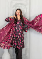 AFSANA - Unstitched Digital Printed Twill