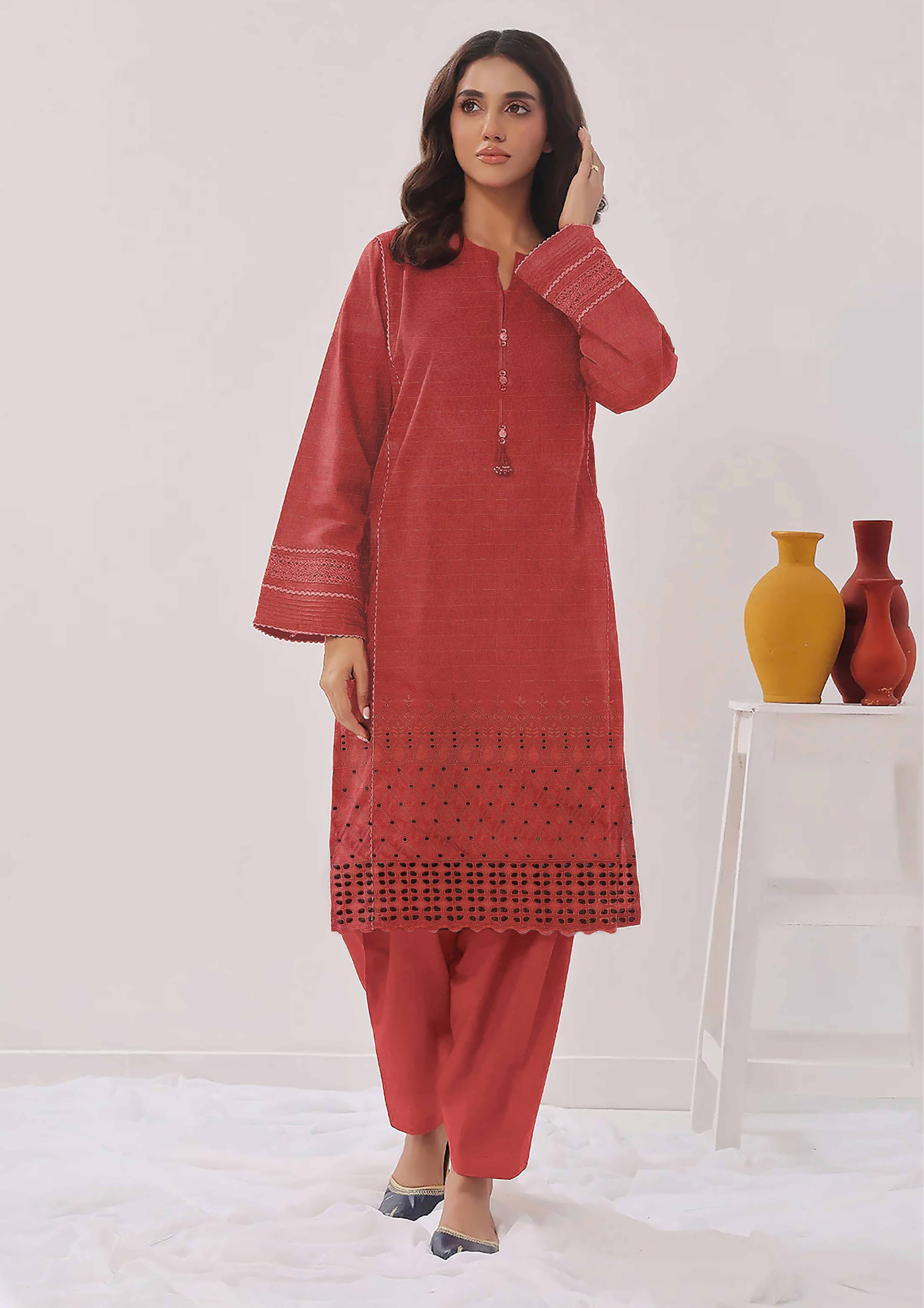 ARZOO - Unstitched 2-Piece Embroidered Lawn