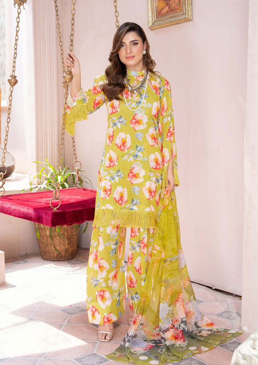 CARNIVAL - Unstitched 3-Piece Digital Lawn