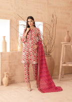 ZIMAL - Unstitched Embroidered Khaddar