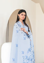 MOONLIGHT - Unstitched Embroidered Digital Printed Staple