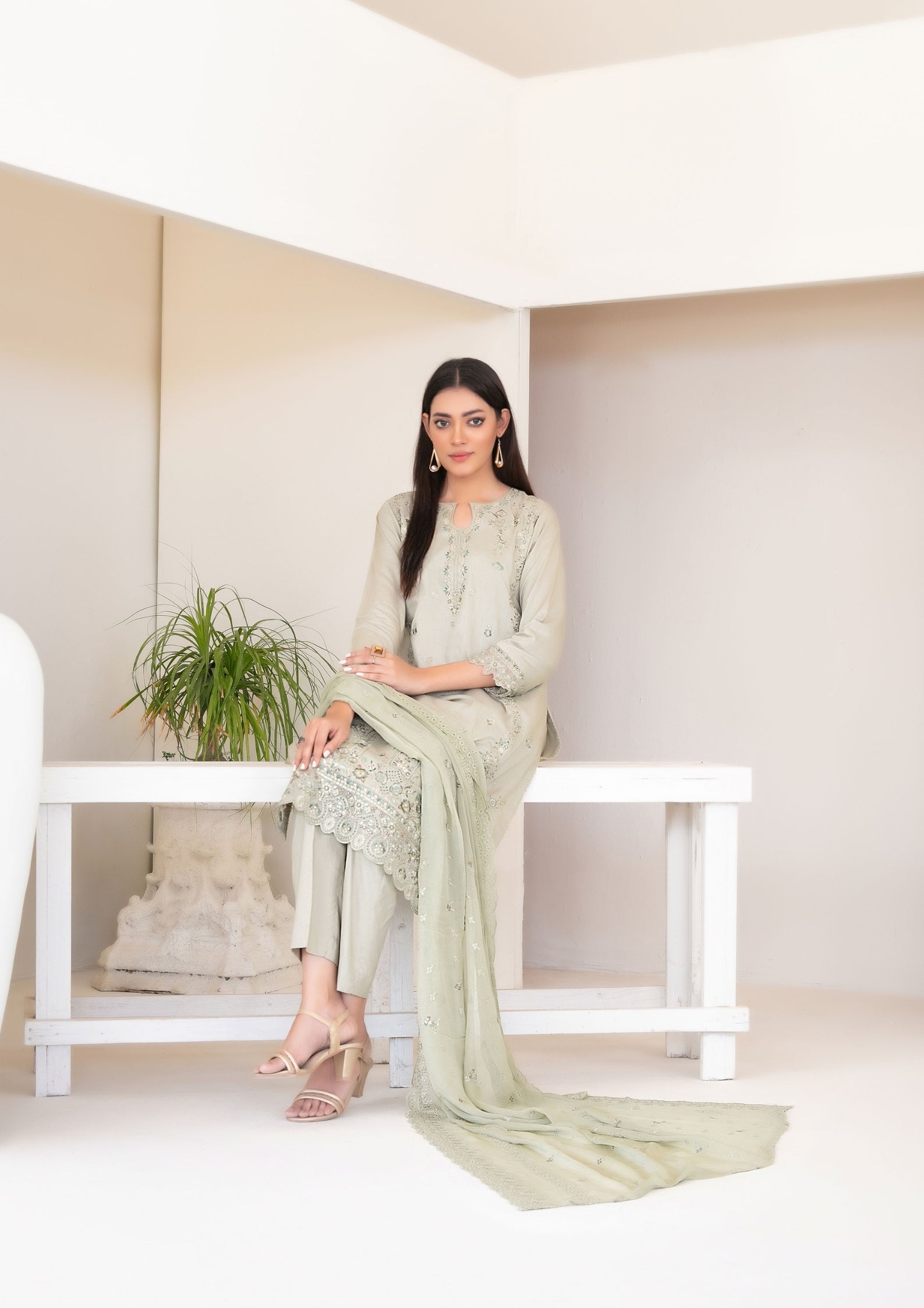 RAQS - Unstitched Embroidered Viscose