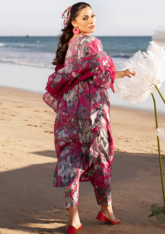 PARIZAAD - Unstitched 3-Piece Digital Print Lawn