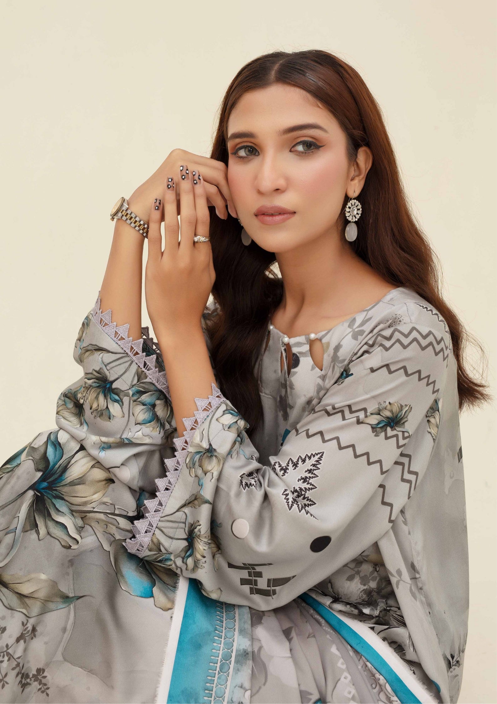 RIWAAYAT - 3-PCS Unstitched Prints