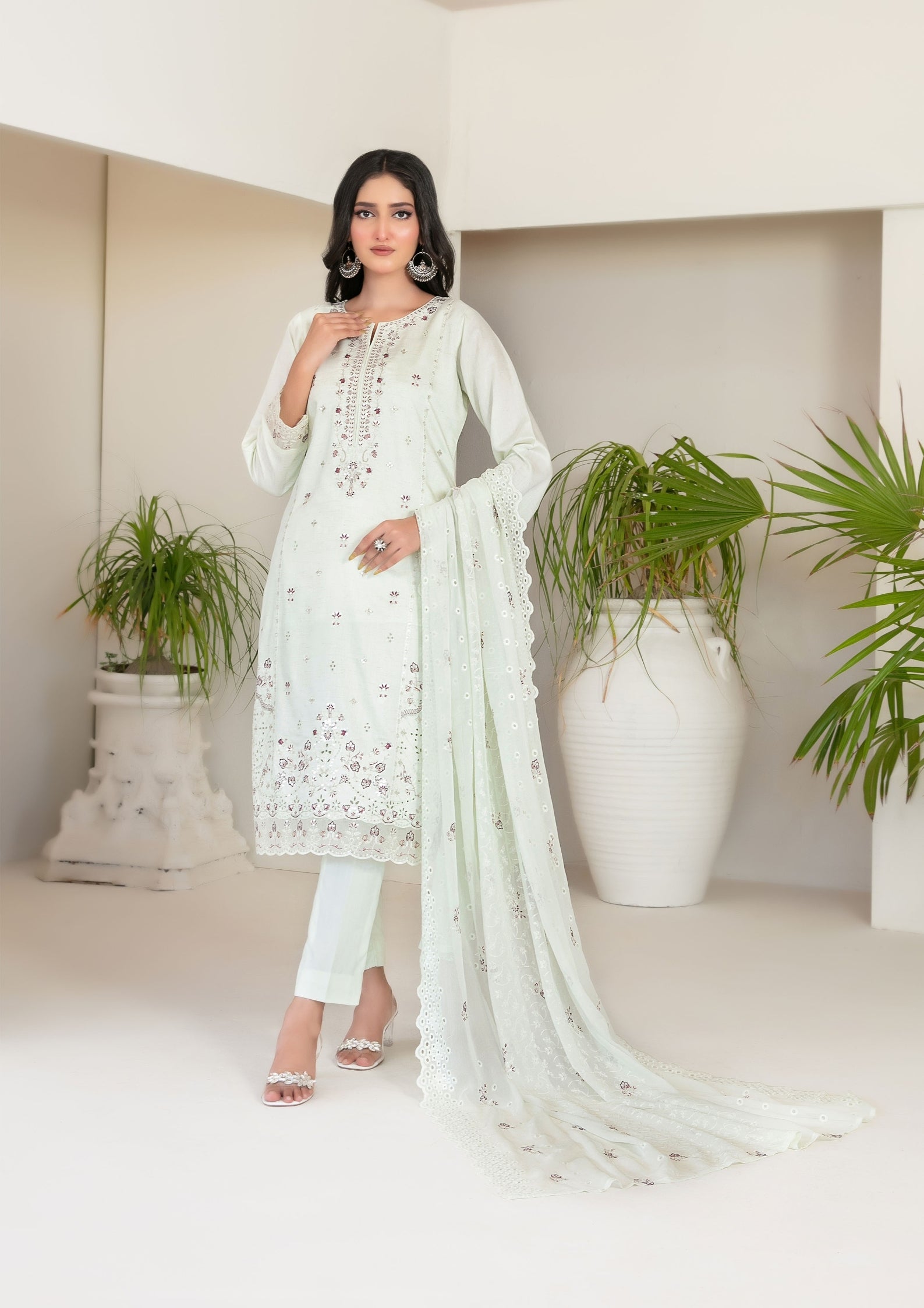 RAQS - Unstitched Embroidered Viscose