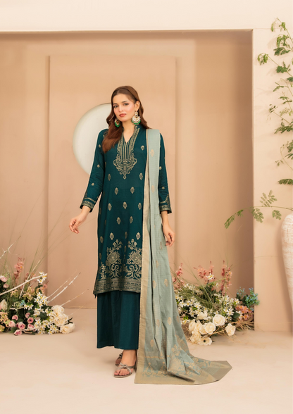 LAWN TALE - Unstitched 3-Piece Broshia Banarsi Lawn