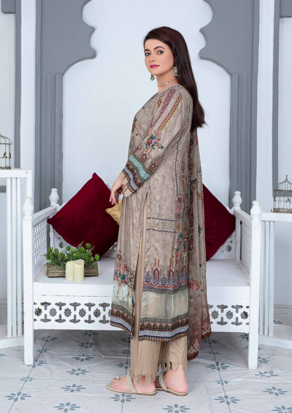 SAHIBA - Superior Linen Digital Print