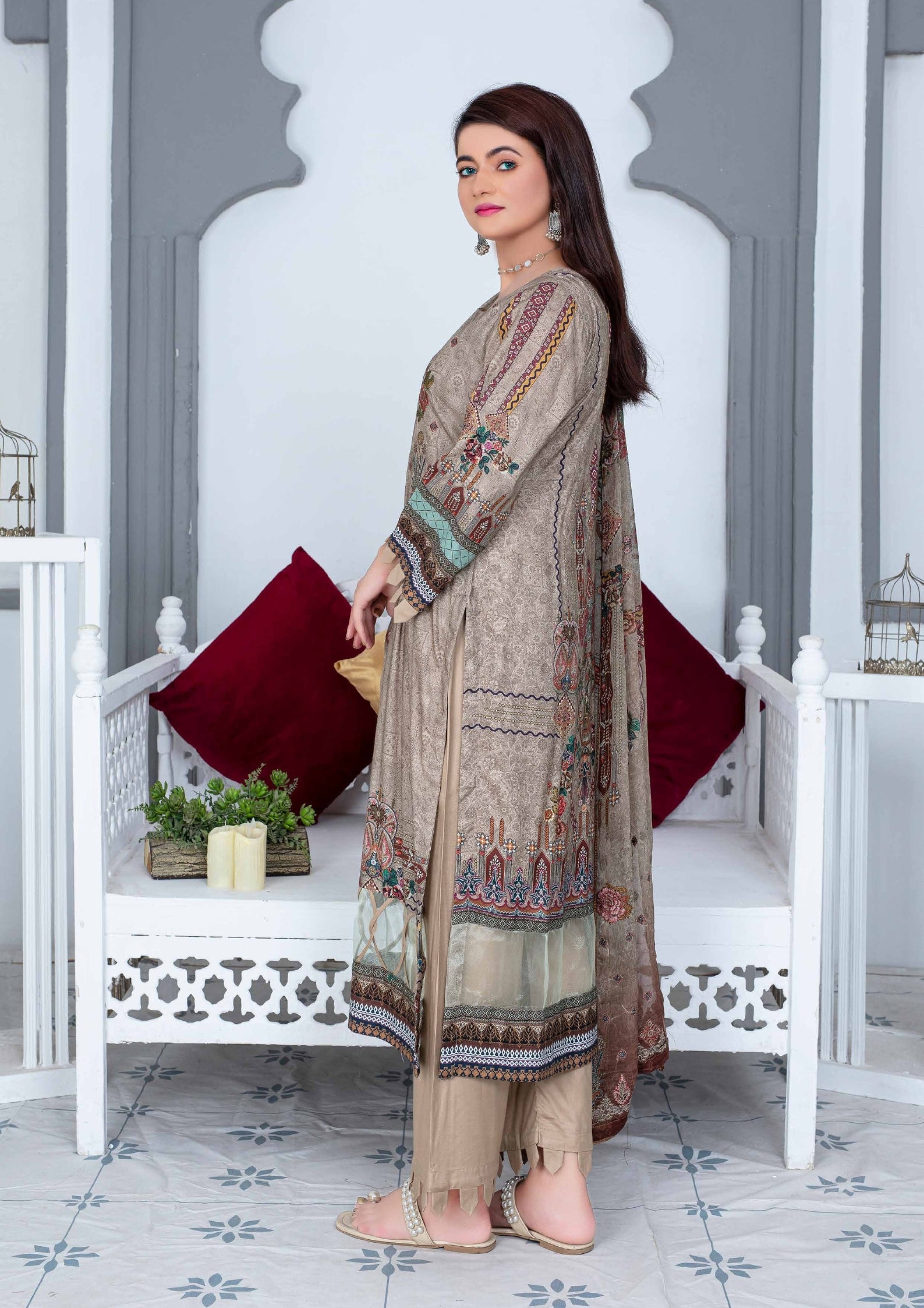 SAHIBA - Superior Linen Digital Print