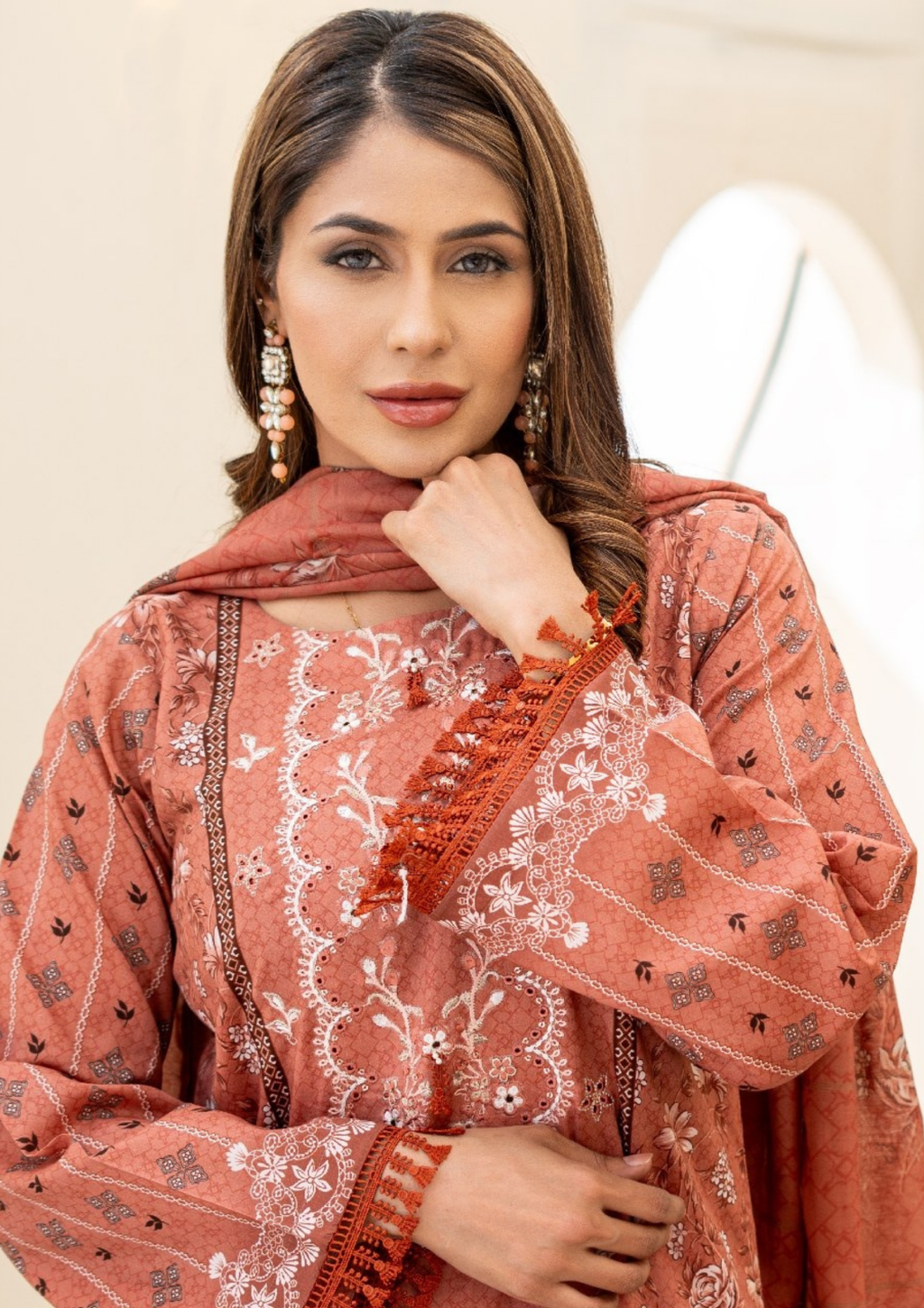 SAJAL - Unstitched 3-Piece Digital Lawn
