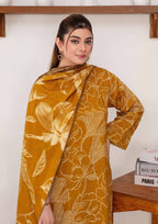 SHAFAQ - Unstitched 3-PCS Bana Dora Linen
