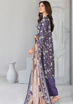 AFSANA - Unstitched Digital Printed Twill