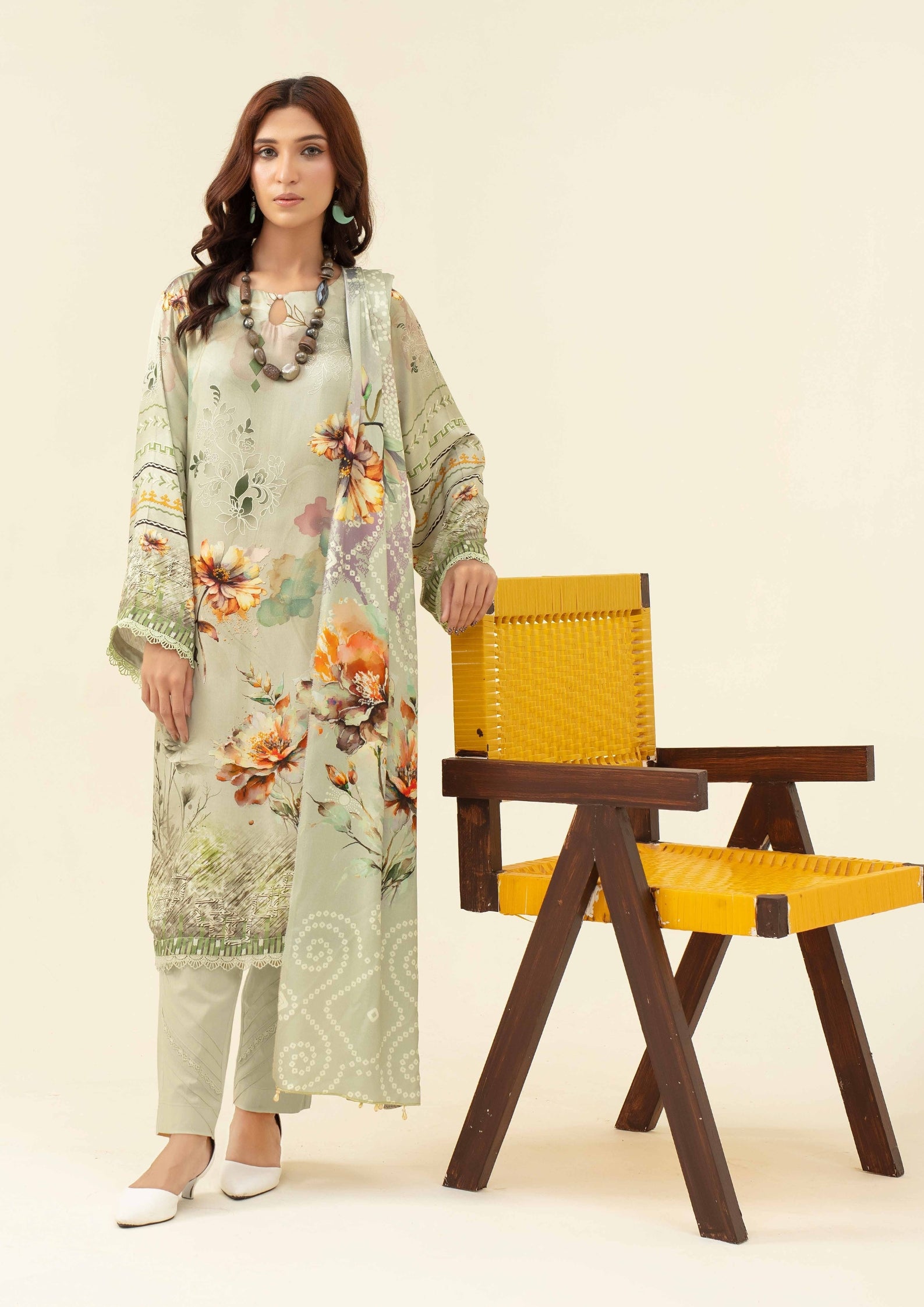 RIWAAYAT - 3-PCS Unstitched Prints